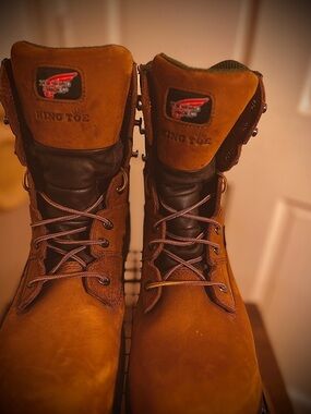Red Wing Wrk Boots M:12!Water-P/insul(Composite/Non-Metallic Safety Toe-perfect